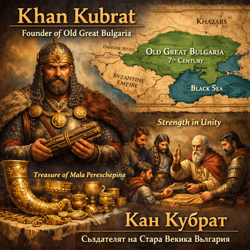 Khan Kubrat – Founder of Old Great Bulgaria