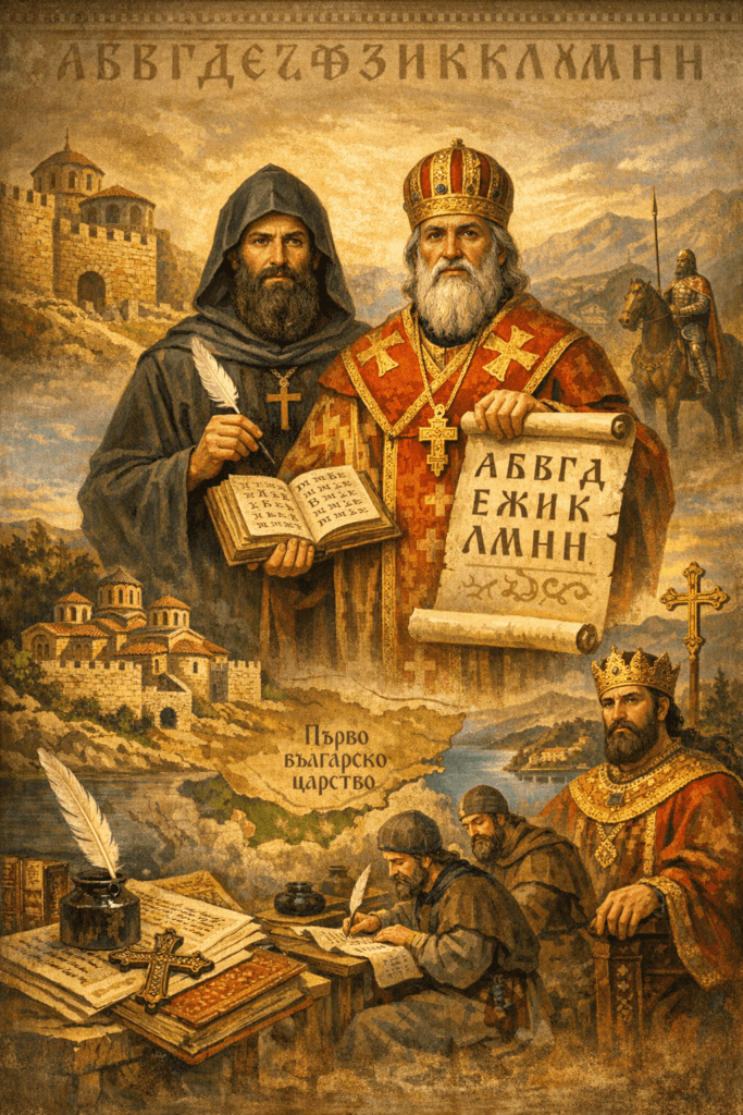 The Invention of the Cyrillic Alphabet En & Bul